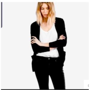 Everlane black three-button wool cardigan | loved and ready for a new home